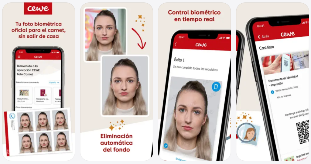 Esta app te permite hacerte fotos de carnet desde casa