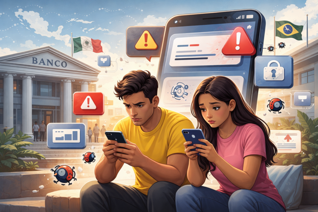 La mitad de las apps fintech de Latinoamérica presentan fallos