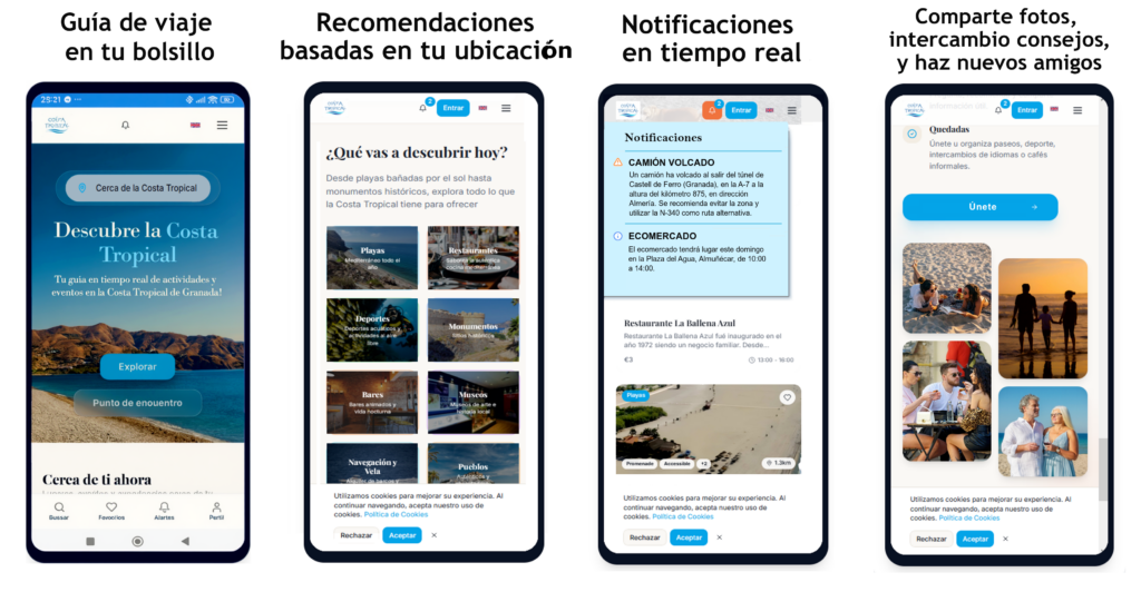 La Costa Tropical ya cuenta con una nueva guía turística móvil