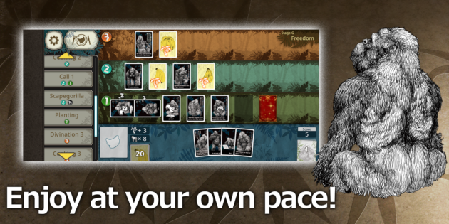 Goritaire, el solitario que jugarían en el Planeta de los Simios