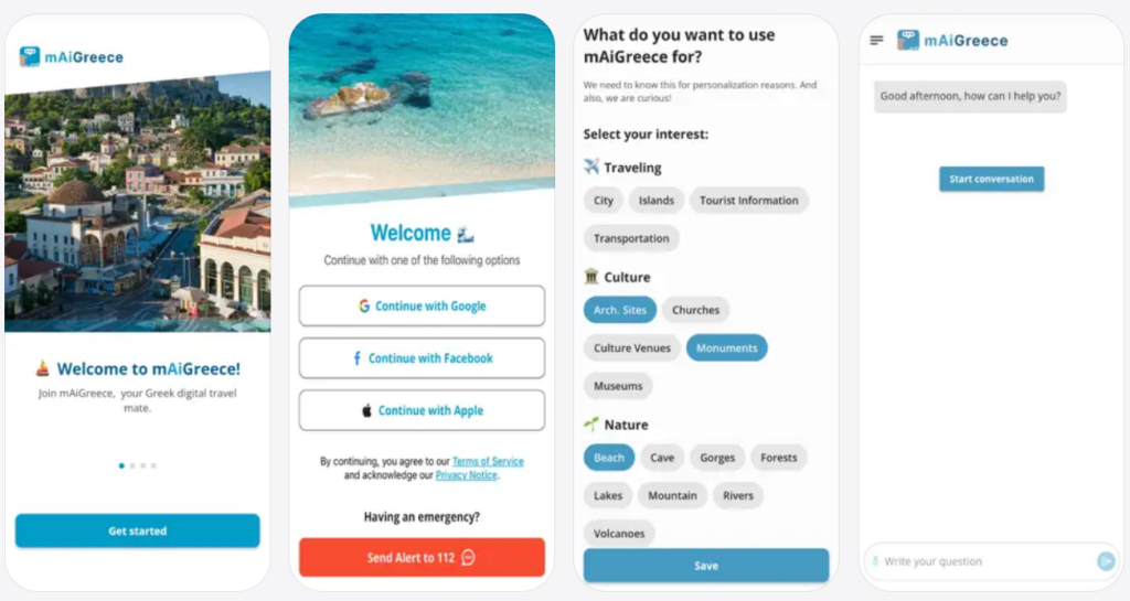 Apps indispensables para viajar a Grecia