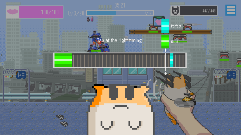 MOCHI-O, el shooter donde apuntas y disparas con un hámster gordito