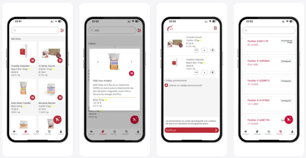 Puratos presenta su app de ecommerce para panaderos y pasteleros artesanos