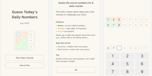 Numberess, un puzle diario de números inspirado en los juegos tipo Wordle
