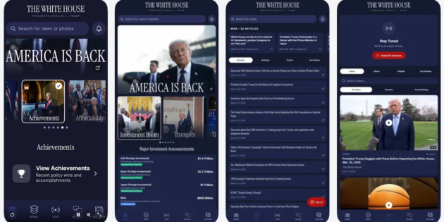 La Casa Blanca lanza su app oficial