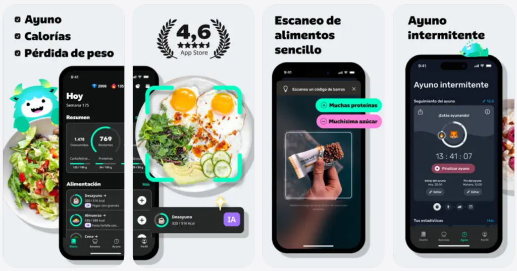 Las mejores apps para contar calorías en 2026: controla tu dieta sin obsesionarte