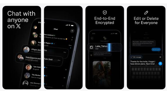 X lanza X Chat, una app para competir con WhatsApp y Telegram