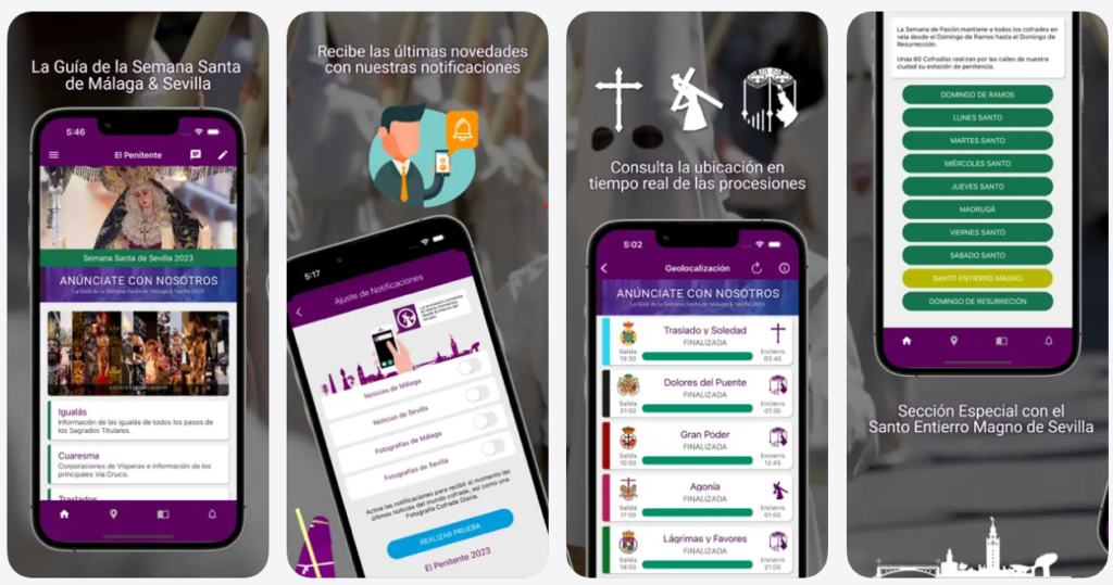 El Penitente marca el paso de la Semana Santa