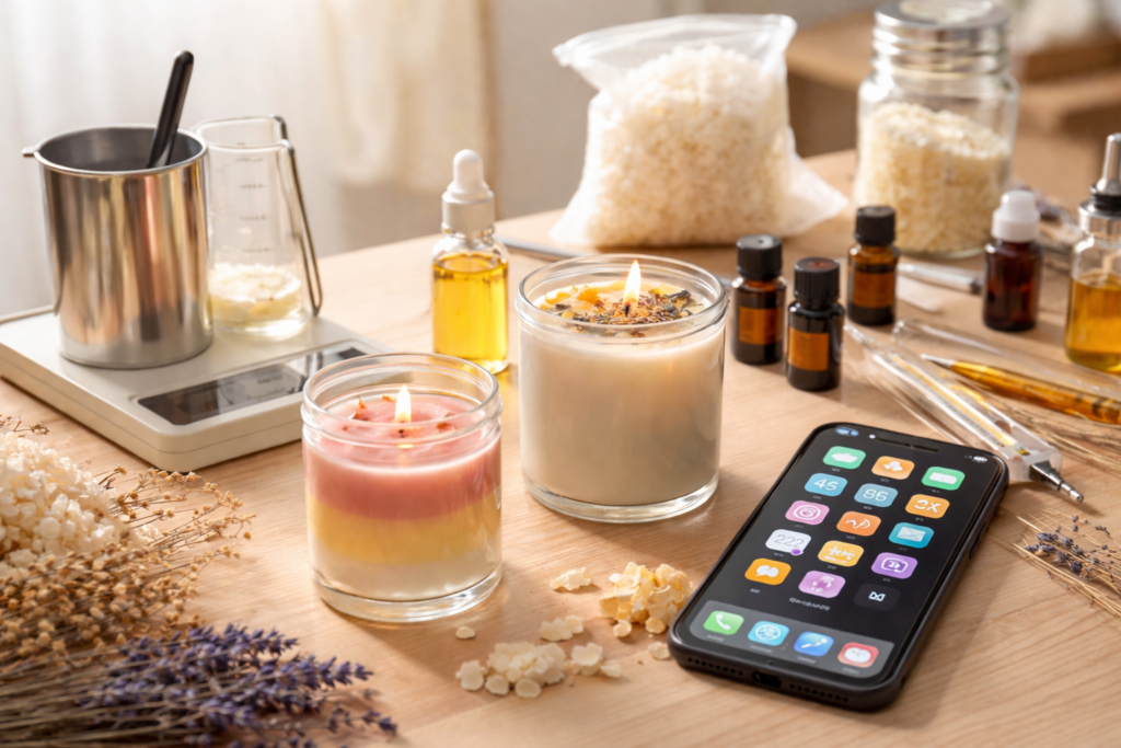Las mejores apps para hacer velas