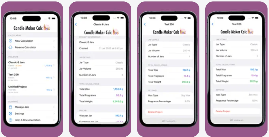 Las mejores apps para hacer velas