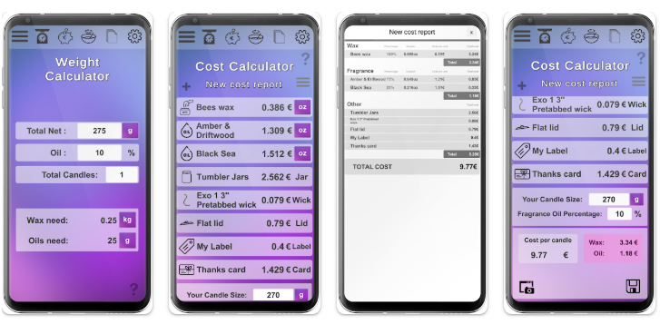 Las mejores apps para hacer velas