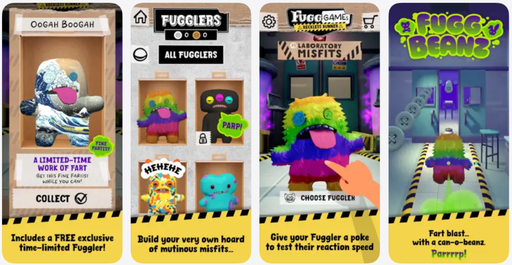 Los Fugglers ya presumen de piñata en tu móvil