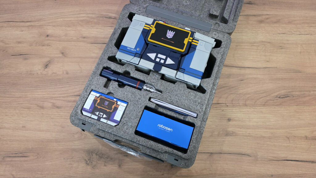 Robosen Soundwave G1 Flagship: ¡a jugar con los robots!