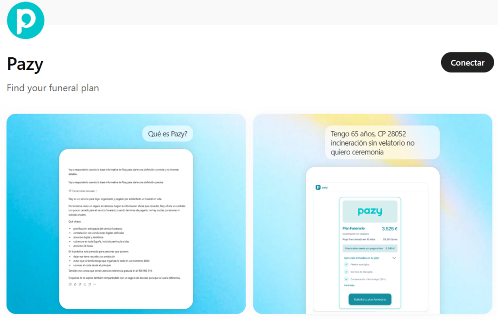 El sector funerario da el salto a ChatGPT con sus primeras apps