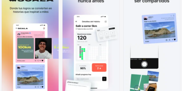 Scala, la app que te ayuda a seguir hábitos para que te conviertas en quien quieres ser
