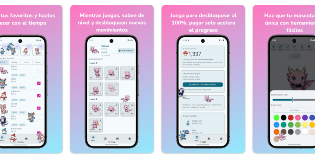Esta app está pensada para sabotear tu concentración… con un ejército de bichos kawai