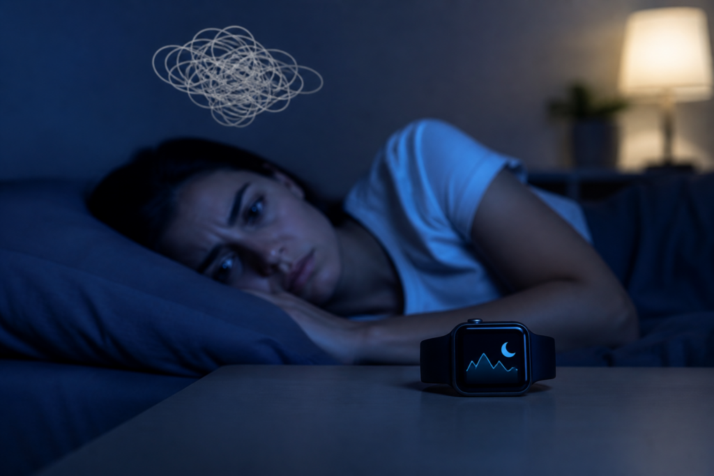 El uso de apps para controlar el sueño puede aumentar la ansiedad en personas con insomnio, según un estudio