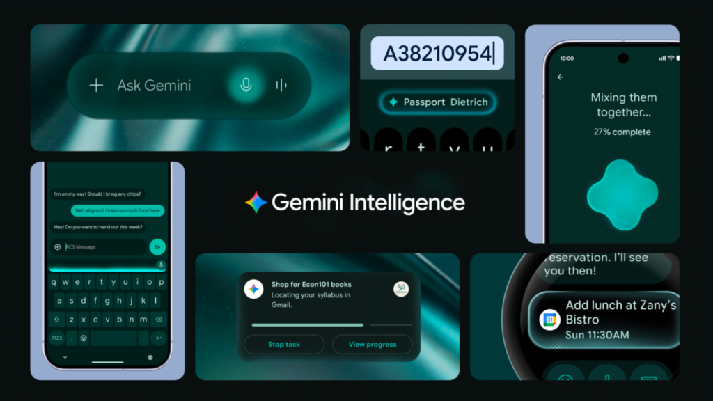 Google apuesta por un Android más proactivo con Gemini Intelligence