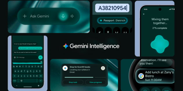 Google apuesta por un Android más proactivo con Gemini Intelligence