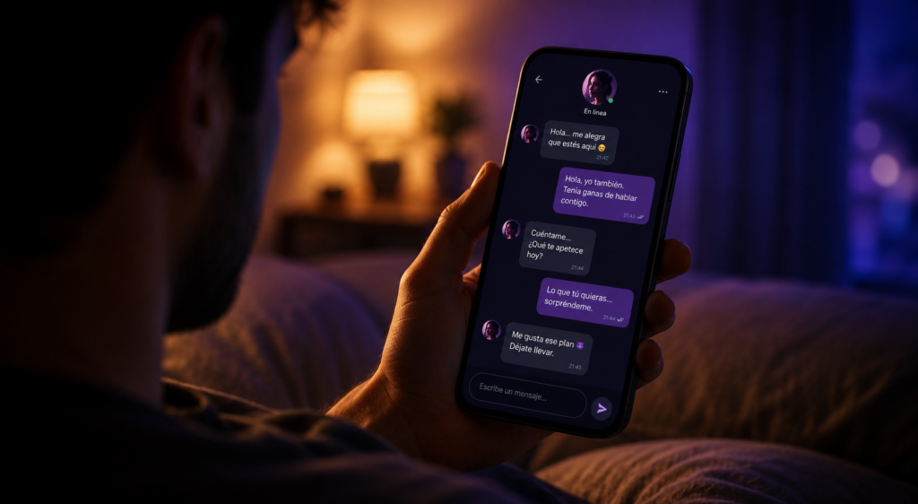 La inteligencia artificial también cambia el ocio adulto: crecen los chats íntimos con IA