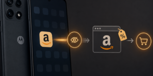 Algunos móviles Motorola redirigen a Amazon ‘por lo bajini’ para llevarse comisión