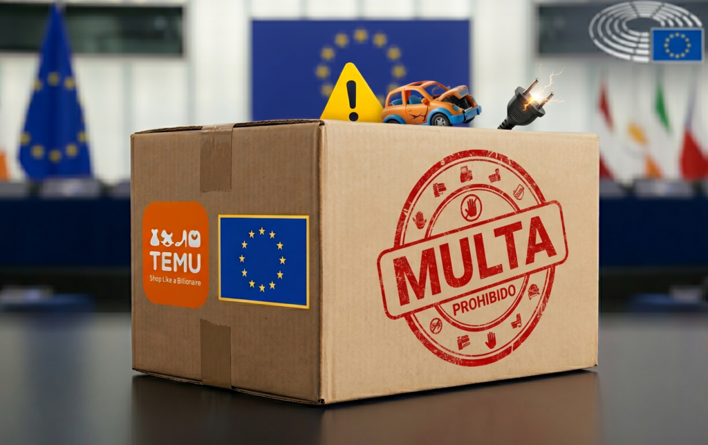 La UE multa a Temu con 200 millones de euros por la venta de productos ilegales