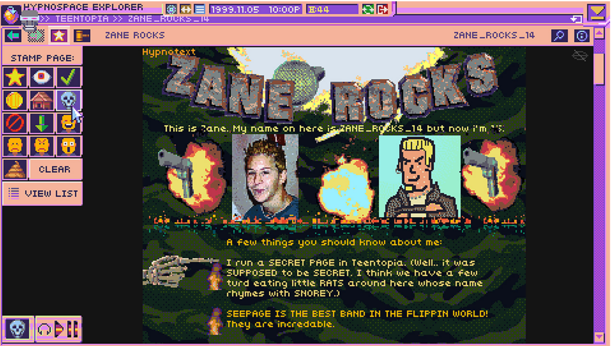 Hypnospace Outlaw ya te permite revivir el Internet más caótico de finales de los 90 en tu móvil