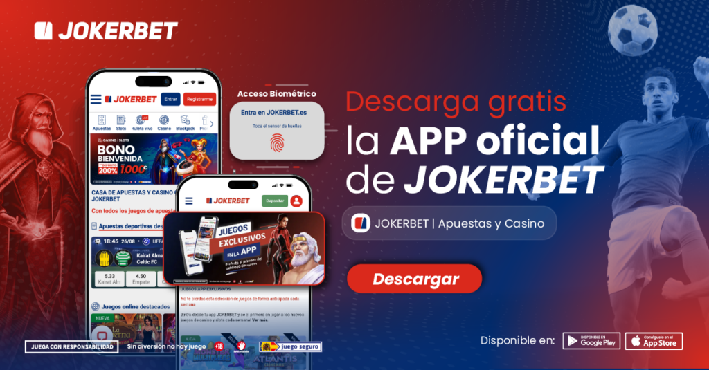 La app de Jokerbet: todo lo que necesitas para vivir el Mundial 2026 desde tu móvil