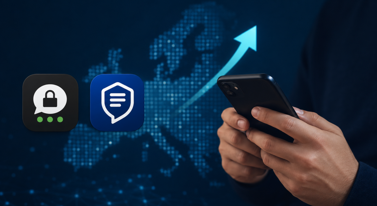 Las apps de mensajería europeas ganan fuerza por el avance de la soberanía digital