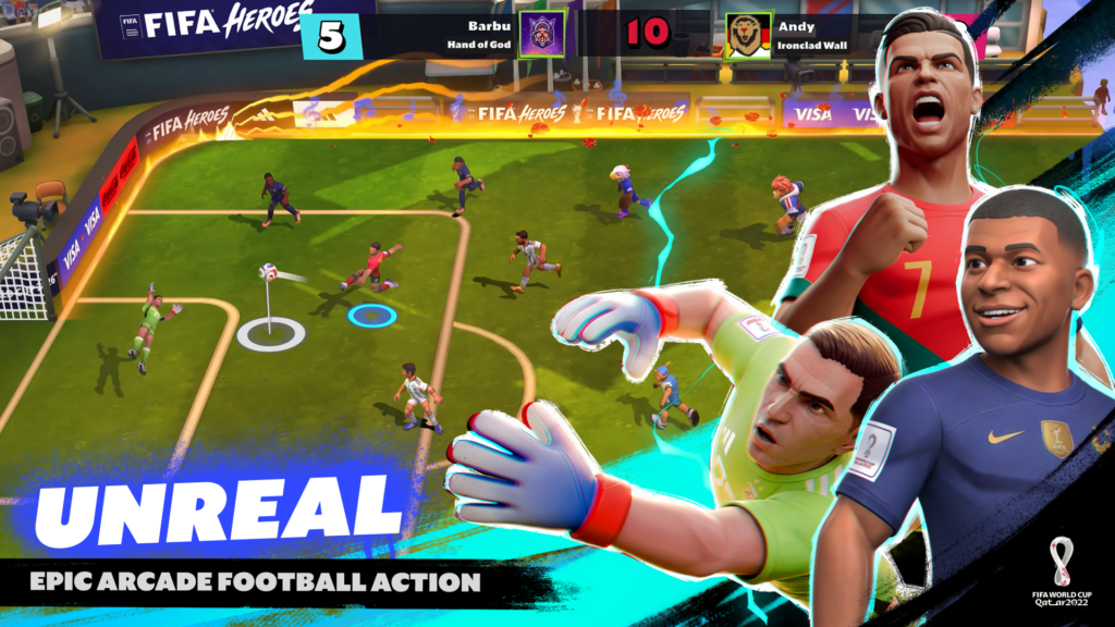 FIFA estrena FIFA Heroes, un juego de fútbol 5 para móviles con enfoque arcade y partidas rápidas