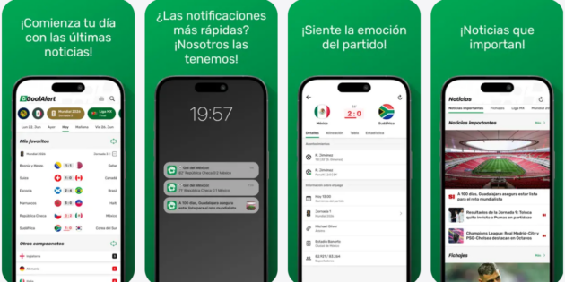 GoalAlert lleva la emoción del Mundial 2026 al móvil con alertas de gol en tiempo real