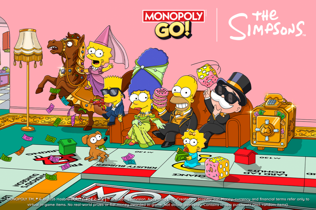 Los Simpson regresan al móvil diez años después para jugar al Monopoly