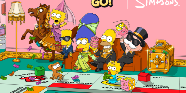 Los Simpson regresan al móvil diez años después para jugar al Monopoly