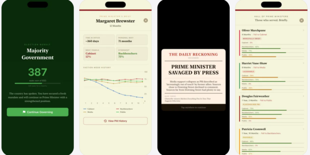 Este juego para iPhone te convierte en el primer ministro británico