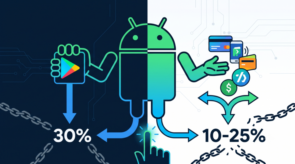 Google cambia las reglas de la Play Store: los desarrolladores podrán cobrar fuera del sistema de la plataforma y con comisiones más bajas