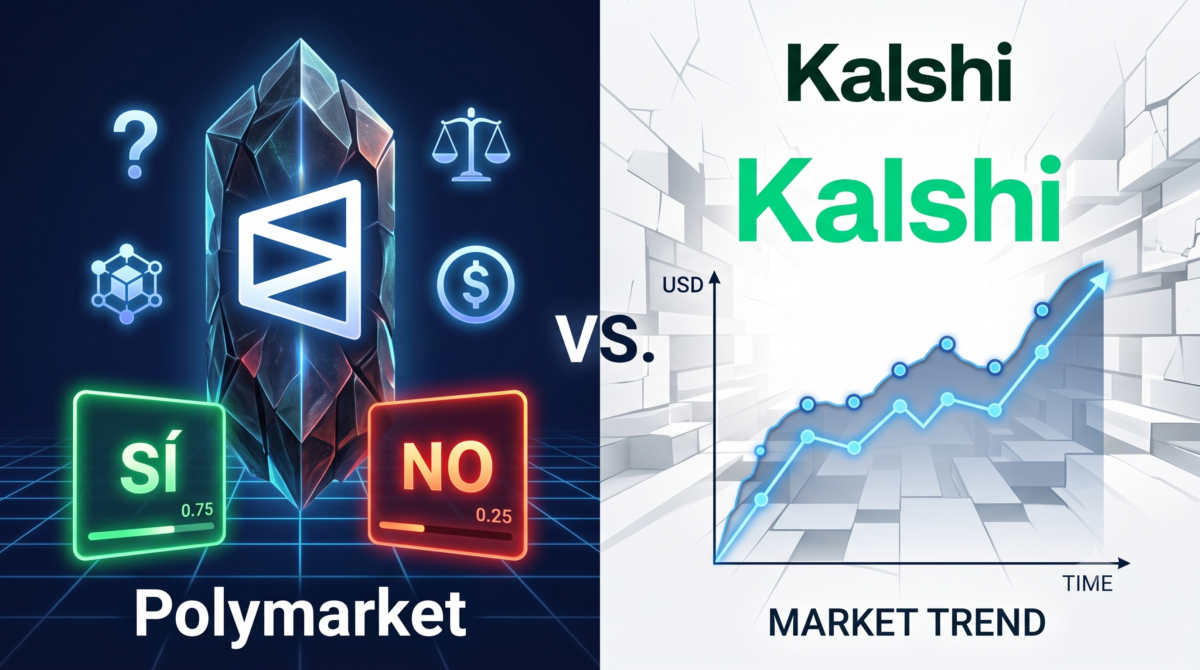 Polymarket vs. Kalshi: así compiten los dos gigantes de los mercados de predicción