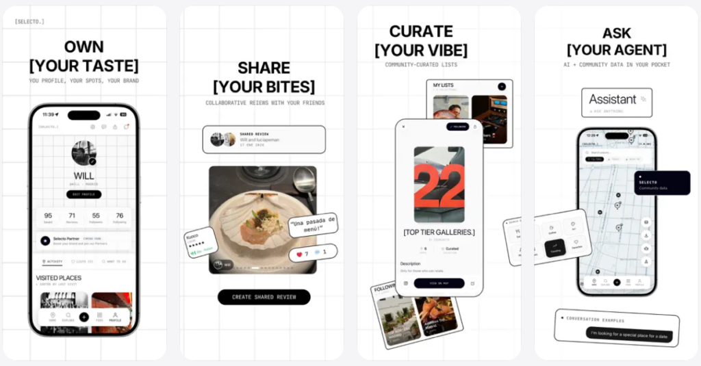 Selecto: "Muchos restaurantes se diseñan ya pensando en cómo se van a ver en TikTok o Instagram"