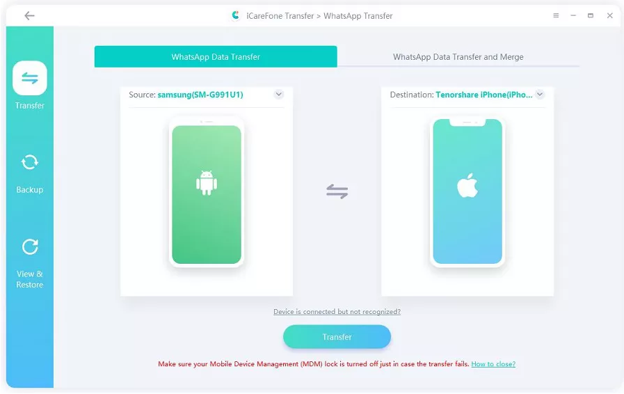 Cómo pasar WhatsApp de Android a iPhone sin perder datos