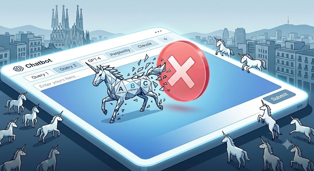 Las startups más visibles en ChatGPT y el resto de LLMs son las que mejor posicionan en Google