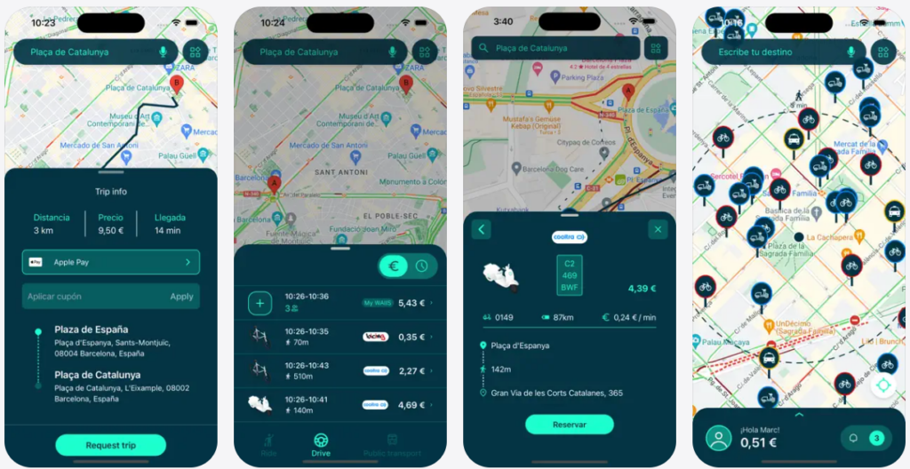 WAIIS obtiene un millón de euros para impulsar su super app de movilidad compartida