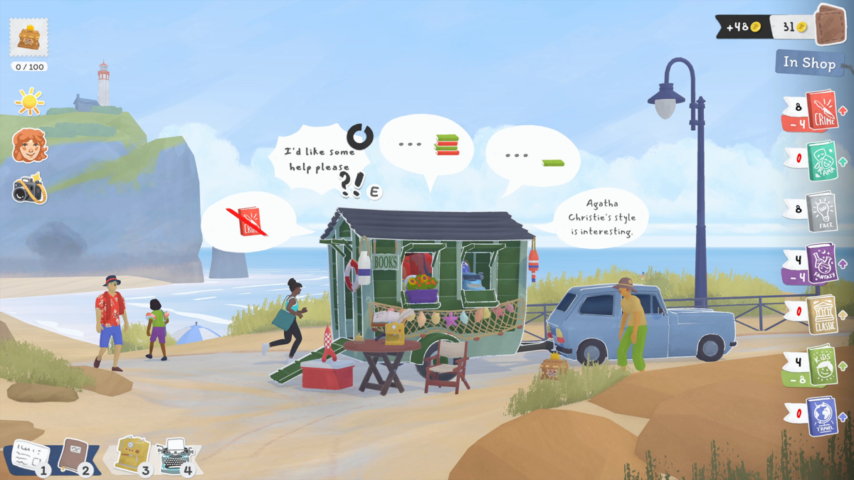 Conviértete en librero itinerante y disfruta de una vida sin prisas en Tiny Bookshop, ya en iOS y Android
