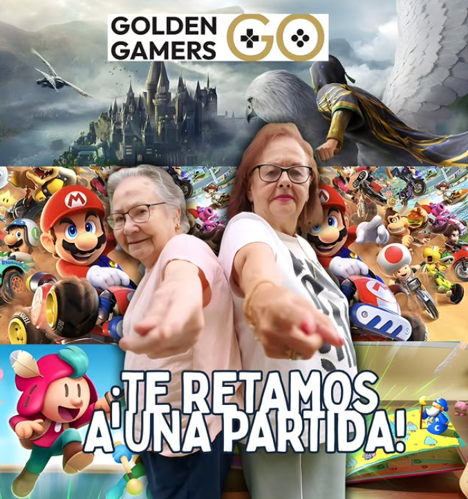 Golden Gamers Go: "Cuando hablas de videojuegos en una residencia aún hay quien piensa en algo frívolo, infantil o muy complejo"