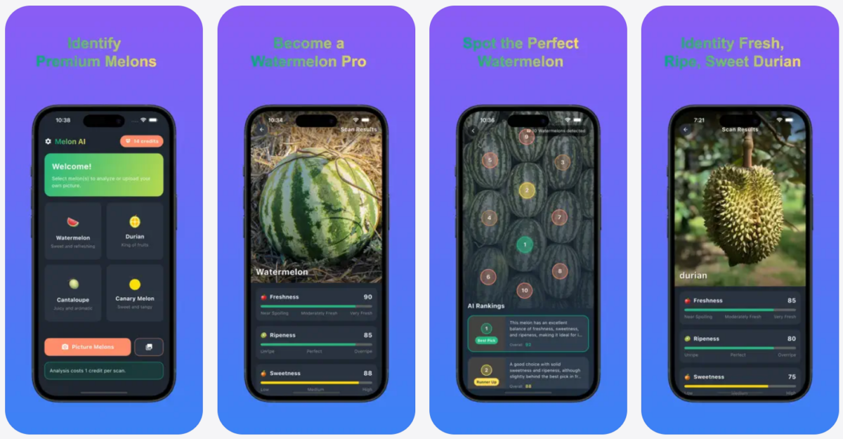 Las mejores apps para elegir el melón o la sandía perfecta este verano