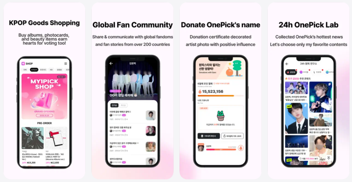 my1pick, la app para votar por tus artistas favoritos del K-pop