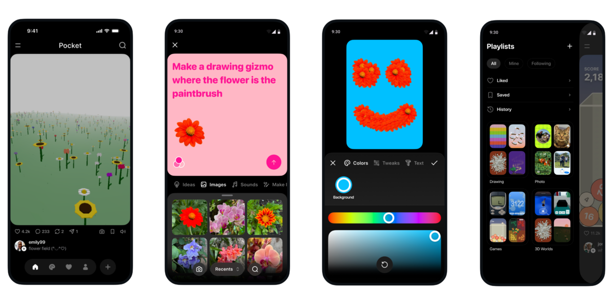 Meta lanza en secreto Pocket, una app para crear (y compartir) videojuegos con IA
