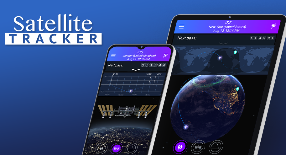Esta app te ayuda a descubrir los satélites que cruzan el cielo en las noches de verano