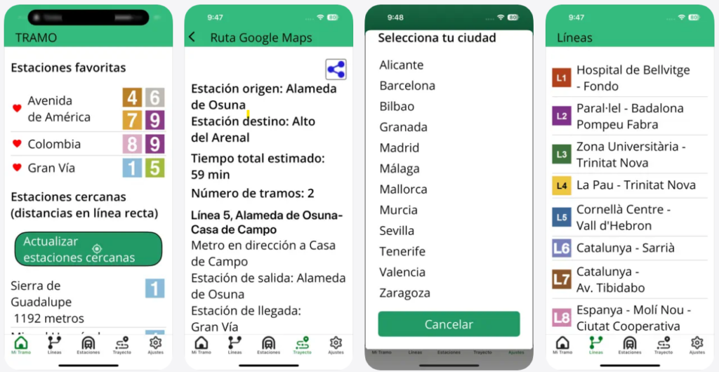 La ONCE presenta TRAMO, una app que facilita el uso del Metro a personas ciegas