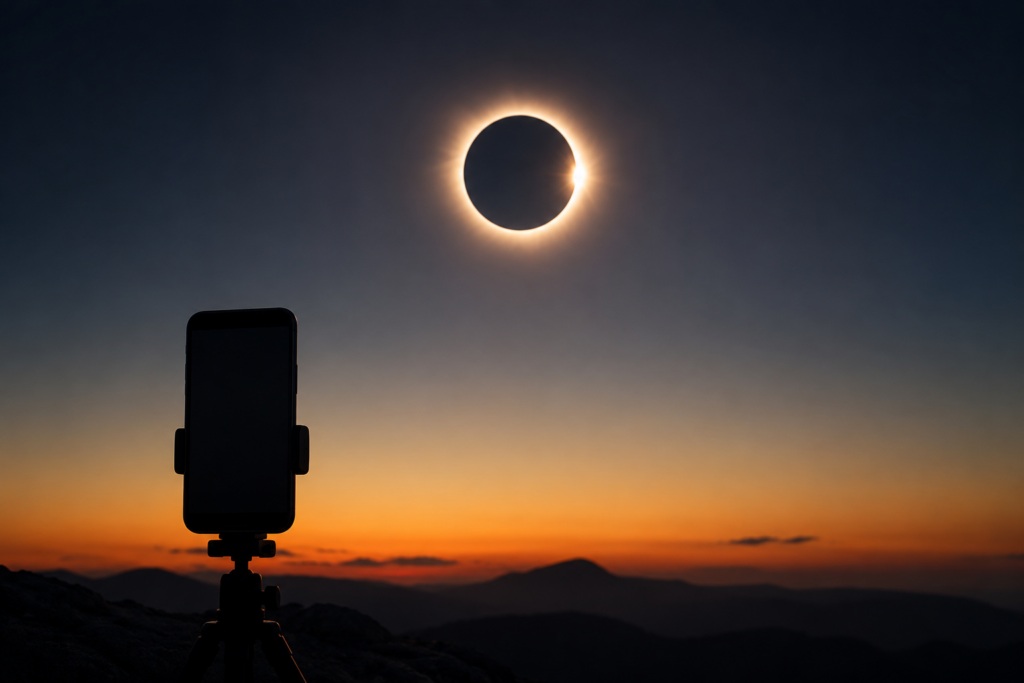 Las mejores aplicaciones móviles para vivir el eclipse solar total