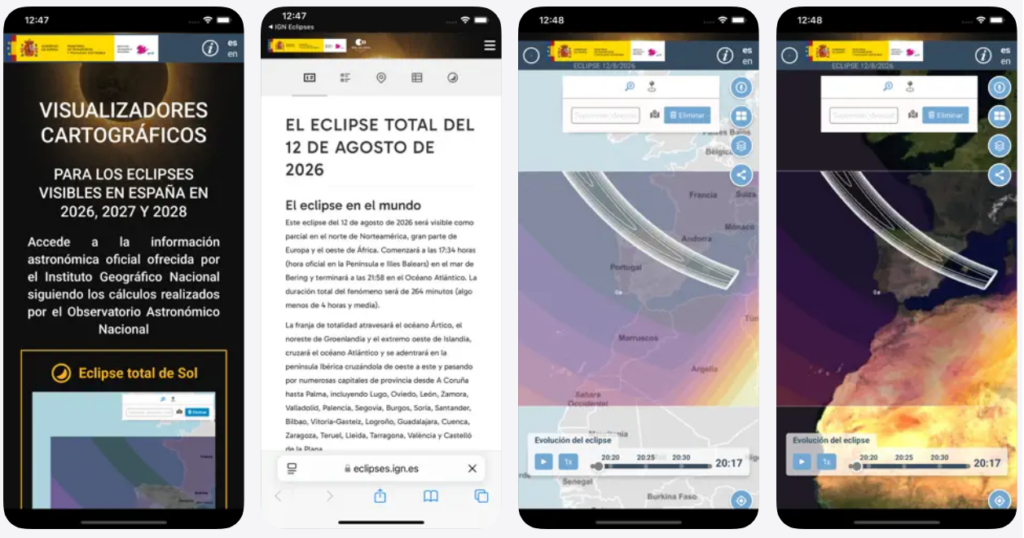 Las mejores aplicaciones móviles para vivir el eclipse solar total