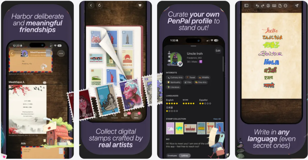 Lettre, una red social donde puedes cartearte con personas de todo el mundo